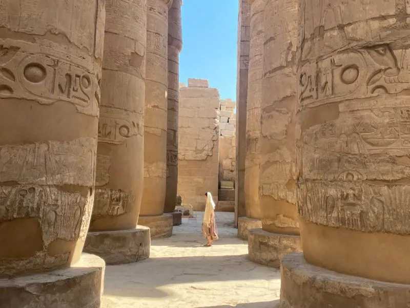 Visiting the illuminated Luxor Temple in Luxor with Jaz Crown Jewel Nile Cruise – a journey through ancient Egypt